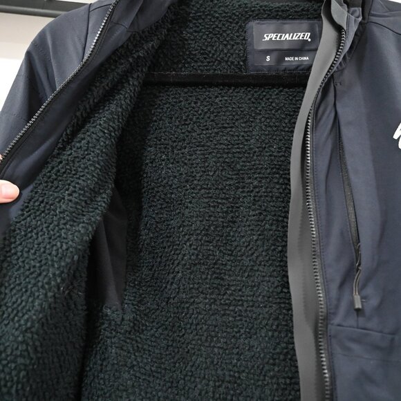 Specialized Small Legacy Alpha Jacket in Black Special Fleece Biking Jacket - Picture 7 of 10